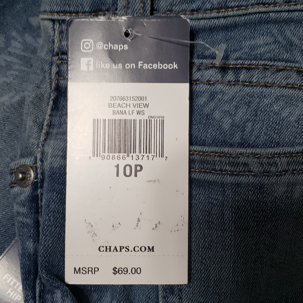 Chaps Sz 10P NWT Madden Capri - Picture 13 of 15